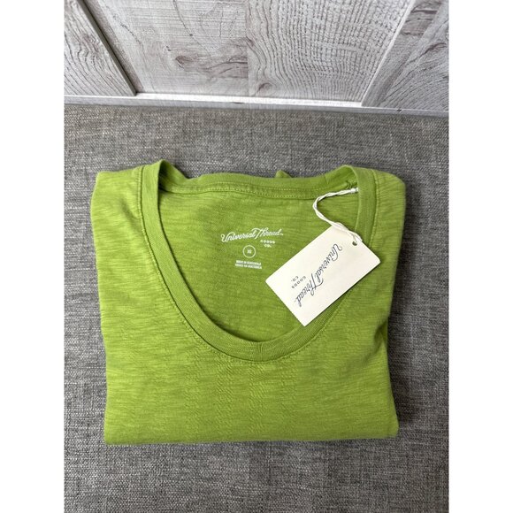 Universal Thread Womens Green T-Shirt Dress XS Short Sleeves Relaxed FIt - Picture 7 of 7